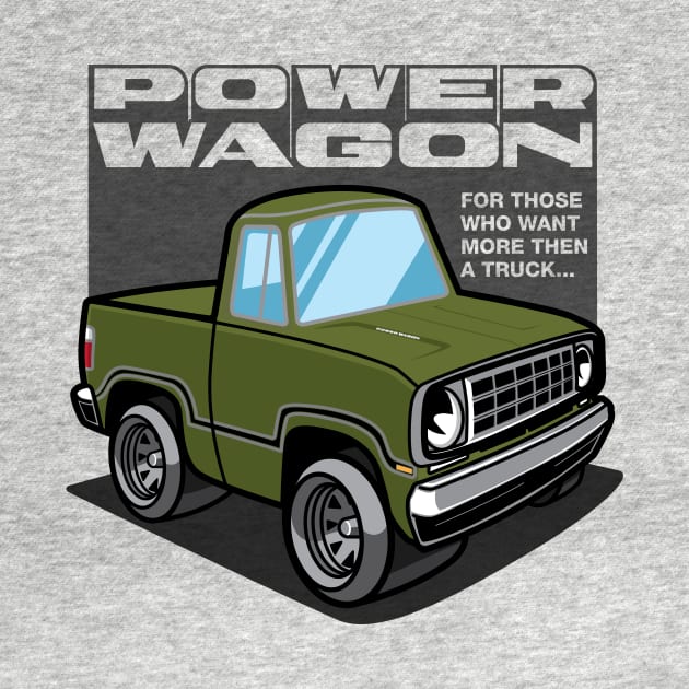 Avacado - Power Wagon by jepegdesign